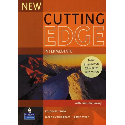 Sarah Cunningham Peter Moor Frances Eales - New Cutting Edge Intermediate Students Book and CD-Rom Pack