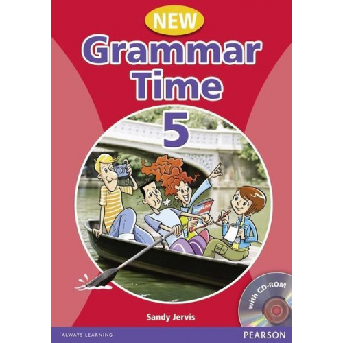 Sandy Jervis Maria Carling - Jervis, S: New Grammar Time 5 Student's Book + CD gratis