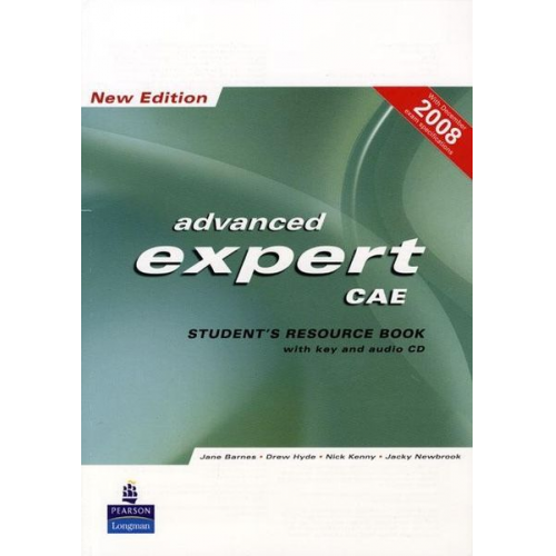 Jane Barnes Drew Hyde Nick Kenny Jacky Newbrook - CAE Expert New Edition Students Resource Book with Key/Cd Pa