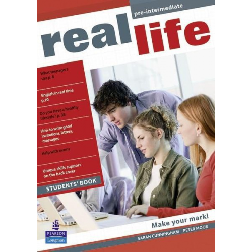 Sarah Cunningham Peter Moor - Cunningham, S: Real Life Global Pre-Intermediate Students Bo