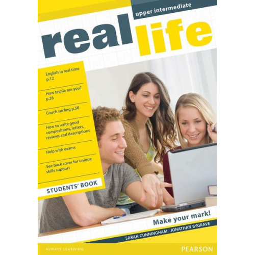 Sarah Cunningham Jonathan Bygrave - Cunningham, S: Real Life Global Upper Intermediate Students