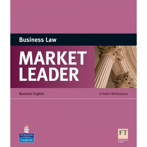 A. Robin Widdowson - Market Leader ESP Book. Specialist Books Intermediate - Upper Intermediate Business Law