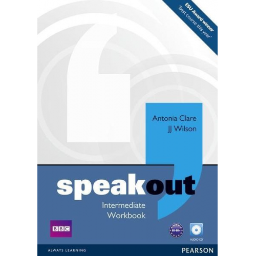 Antonia Clare J. J. Wilson - Clare, A: Speakout Intermediate Workbook No Key and Audio CD