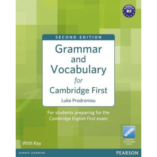 Luke Prodromou - Grammar and Vocabulary for Cambridge First (with Key)