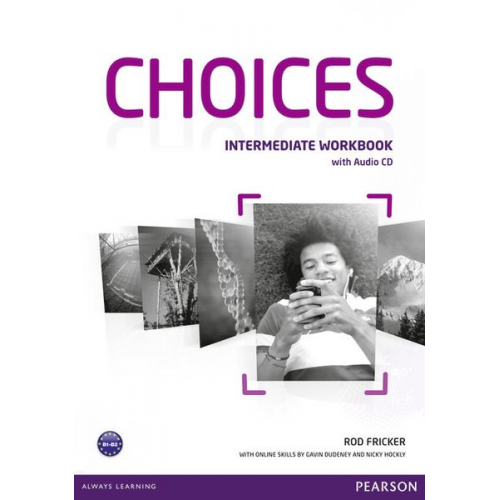 Rod Fricker - Fricker, R: Choices Intermediate Workbook & Audio CD Pack