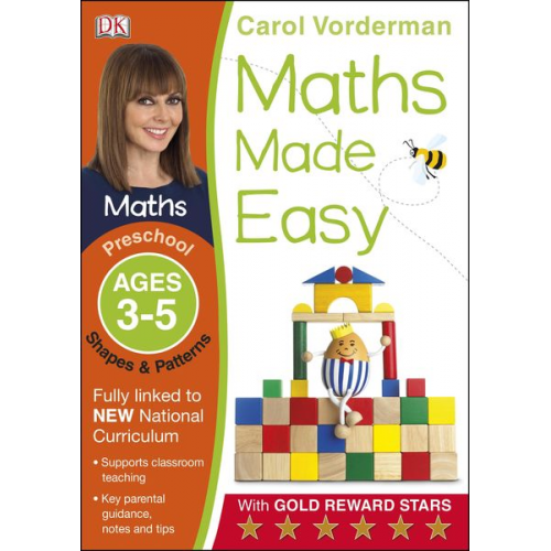 Carol Vorderman - Maths Made Easy: Shapes & Patterns, Ages 3-5 (Preschool)