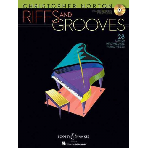 Christopher Norton - Riffs and Grooves: 28 Lower Intermediate Piano Pieces [With CD (Audio)]