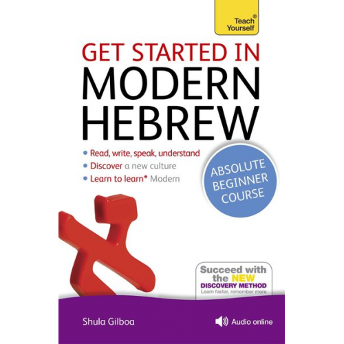 Shula Gilboa - Get Started in Modern Hebrew Book