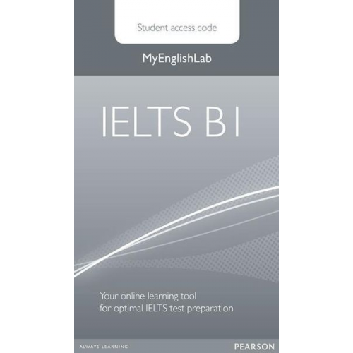 Sue O'Connell - IELTS Global Level B1 MyEnglishLab & Student PIN Code
