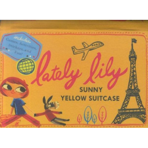 Lately Lily Sunny Yellow Suitcase