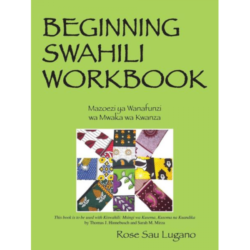 Rose Sau Lugano - Beginning Swahili Workbook