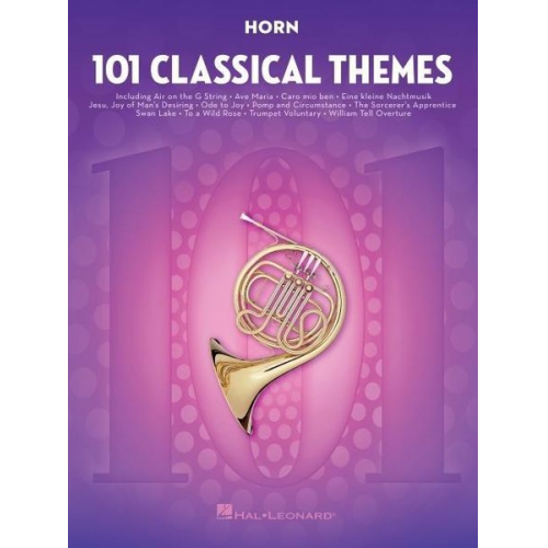 Hal Leonard Publishing Corporation (COR) - 101 Classical Themes for Horn