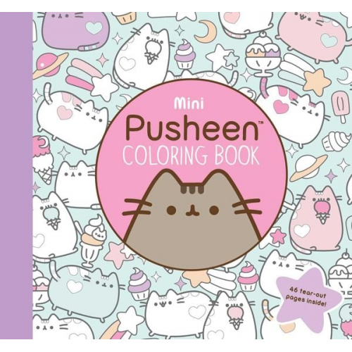 Claire Belton - Mini Pusheen Coloring Book