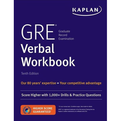 Kaplan Test Prep - GRE Verbal Workbook