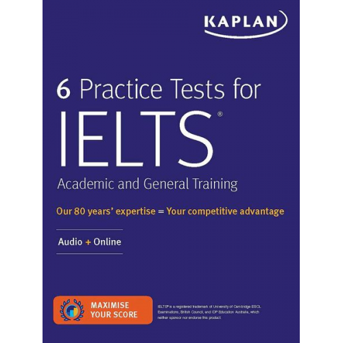 6 Practice Tests for IELTS Academic and General Training