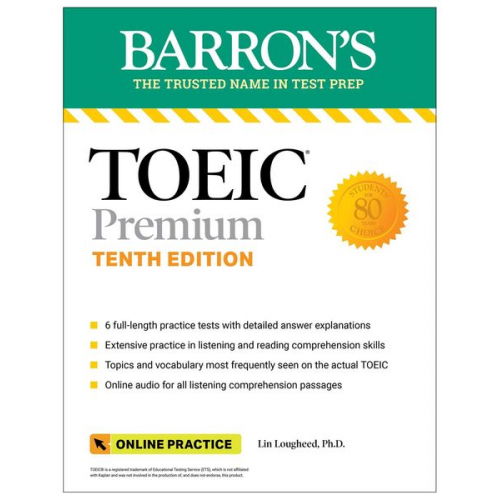 Lin Lougheed - TOEIC Premium: 6 Practice Tests + Online Audio