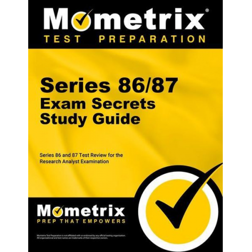 Series 86 and 87 Exam Secrets Study Guide