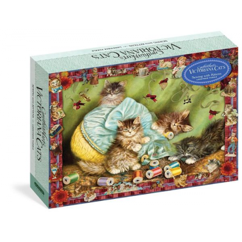 Cynthia Hart's Victoriana Cats: Sewing with Kittens 1,000-Piece Puzzle