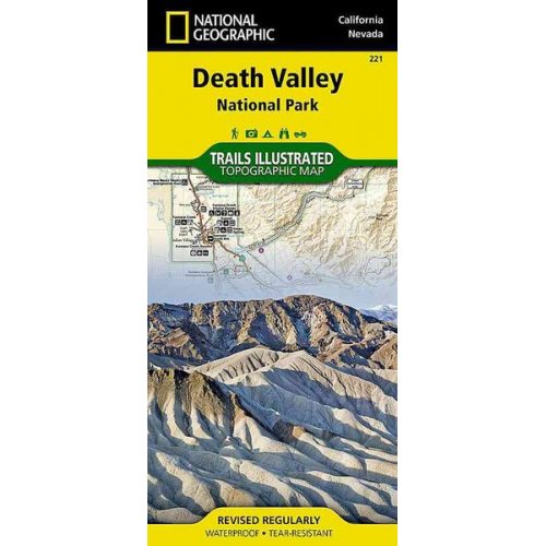 National Geographic Maps - Death Valley National Park Map