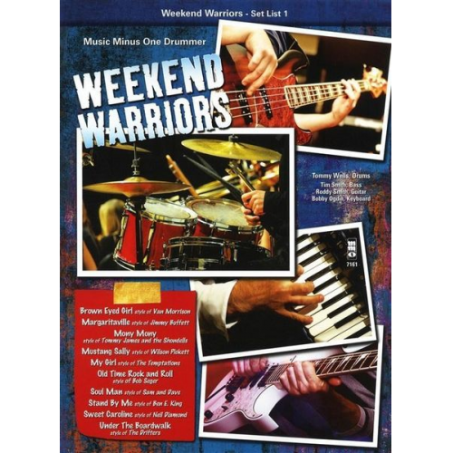 Hal Leonard Publishing Corporation (COR) - Weekend Warriors, Set List 1, Drums