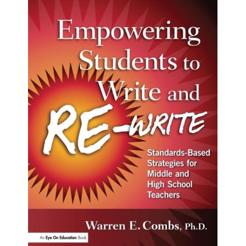 Warren Combs - Empowering Students to Write and Re-write