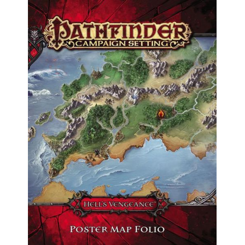 Pathfinder Campaign Setting: Hell's Vengeance Poster Map Folio