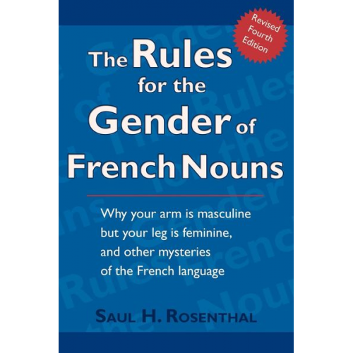 Saul H. Rosenthal - The Rules for the Gender of French Nouns