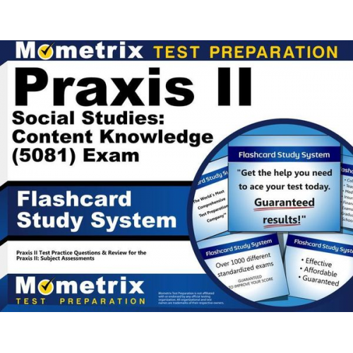 Praxis II Social Studies: Content Knowledge (5081) Exam Flashcard Study System