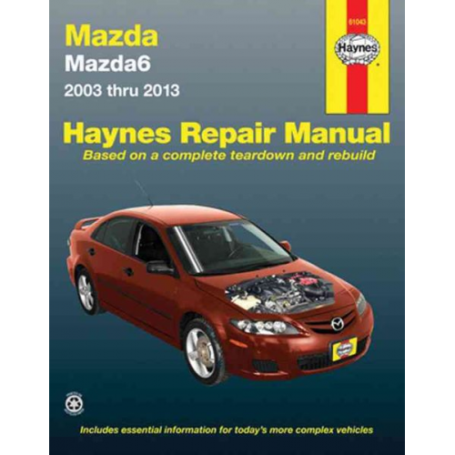 J H Haynes - Mazda6 2003-13