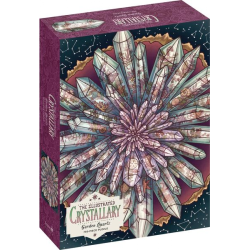 The Illustrated Crystallary Puzzle: Garden Quartz (750 Pieces)