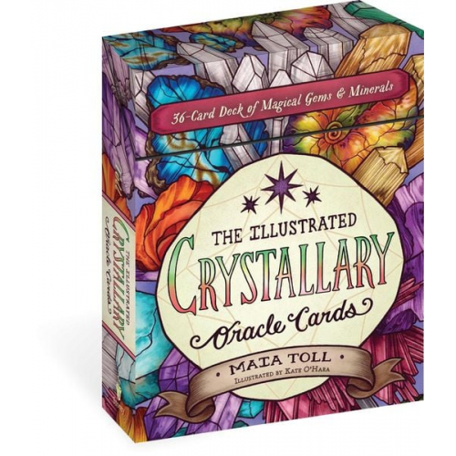 Illustrated Crystallary Oracle Cards