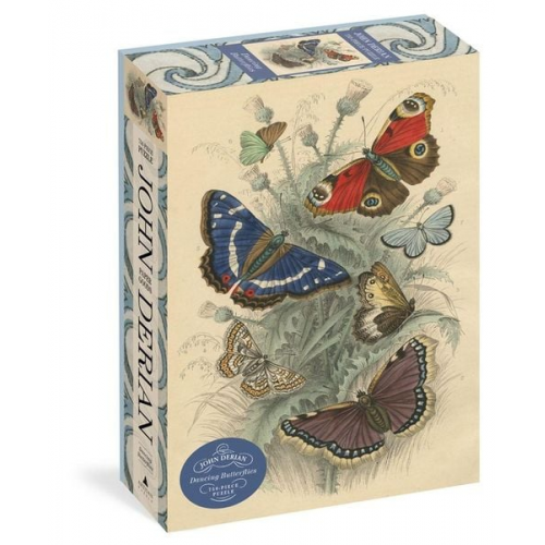 John Derian Paper Goods: Dancing Butterflies 750-Piece Puzzle