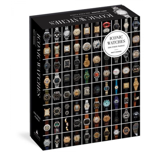 Iconic Watches 500-Piece Puzzle