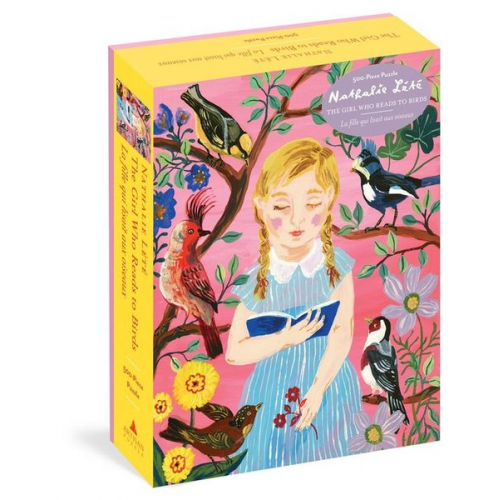 Nathalie Lété the Girl Who Reads to Birds 500-Piece Puzzle