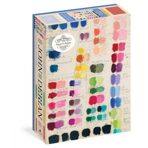 John Derian Paper Goods: Painter's Palette 1,000-Piece Puzzle