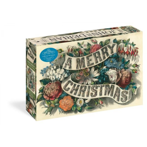 John Derian Paper Goods: Merry Christmas 1,000-Piece Puzzle