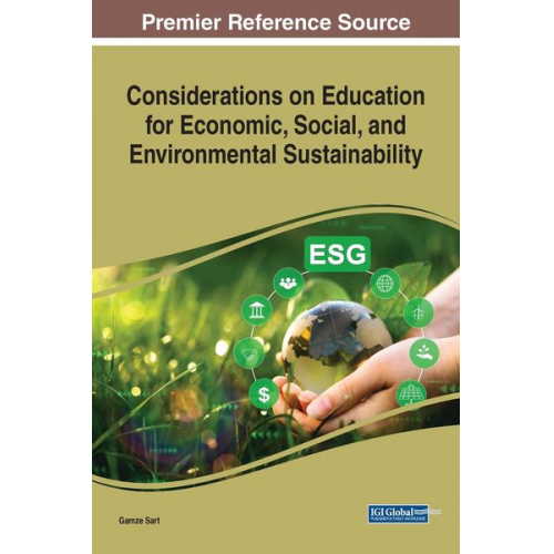 Considerations on Education for Economic, Social, and Environmental Sustainability