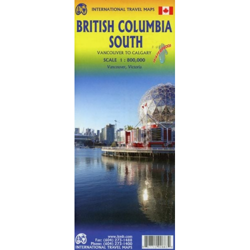 British Columbia South Map