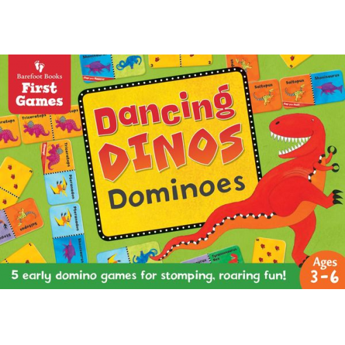 Barefoot Books - Dancing Dinos Dominoes