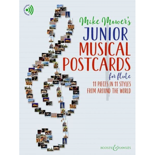 Mike Mower - Junior Musical Postcards for Flute