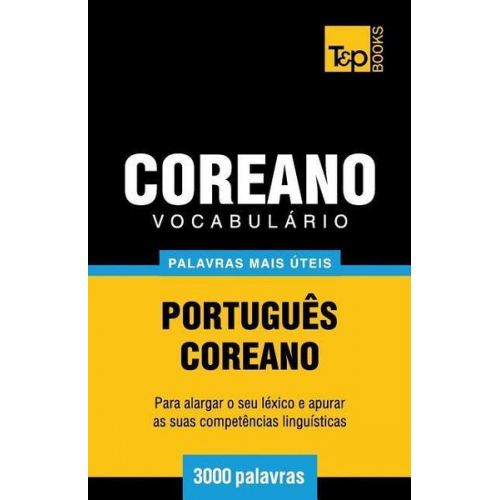 Andrey Taranov - Vocabulário Português-Coreano - 3000 palavras mais úteis