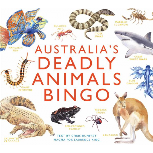 Australia's Deadly Animals Bingo (Kinderspiele)