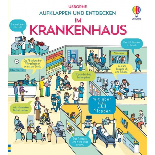 Katie Daynes Zoe Fritz - Aufklappen und Entdecken: Im Krankenhaus