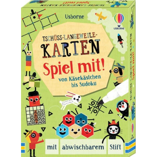 Tschüss-Langeweile-Karten: Spiel mit!