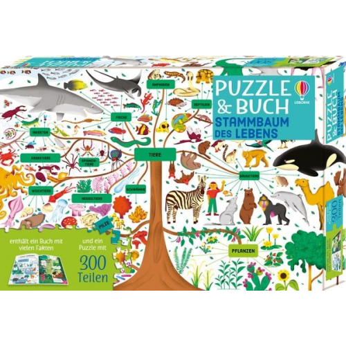 Puzzle & Buch: Stammbaum des Lebens