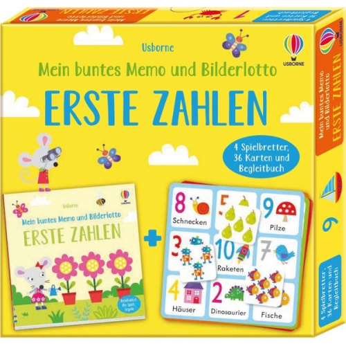 Mein buntes Memo und Bilderlotto: Erste Zahlen