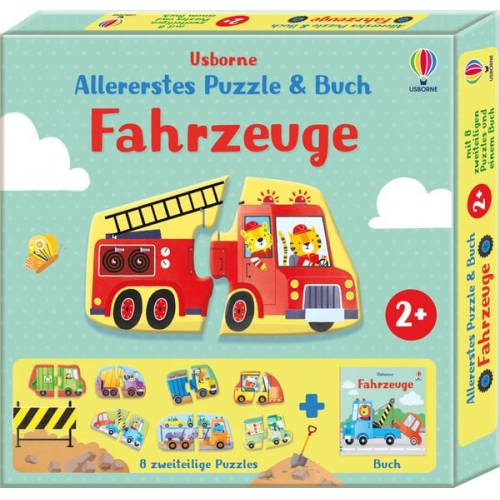 Allererstes Puzzle & Buch: Fahrzeuge