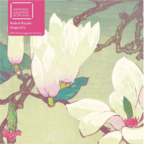 Adult Jigsaw Puzzle Ngs: Mabel Royds: Magnolia (500 Pieces)