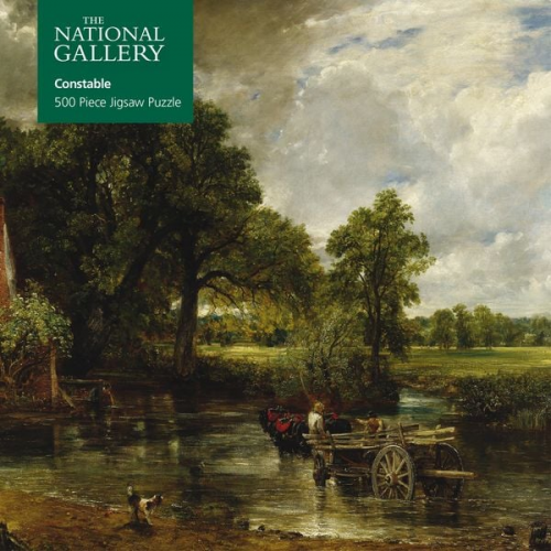 Adult Jigsaw Puzzle National Gallery: John Constable: The Hay Wain (500 Pieces)