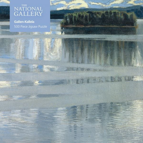 Adult Jigsaw Puzzle National Gallery: Akseli Gallen-Kallela: Lake Keitele (500 Pieces)